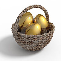При будь-яких інвестиціях не забувайте золоте правило «, не кладіть всі яйця в одну корзину»