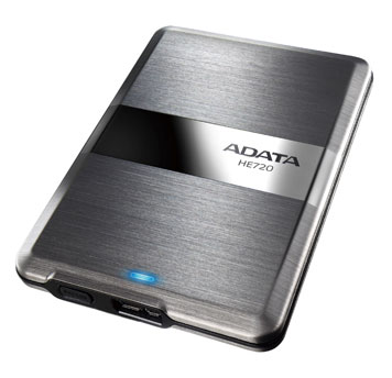 Компанія ADATA повідомила про випуск нового зовнішнього жорсткого диска DashDrive Elite HE720, який позиціонується в якості найтоншого пристрої такого роду з інтерфейсом USB 3