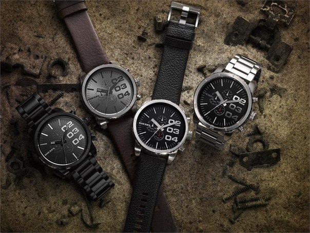 свої   годинник   компанія випускає спільно з американським концерном Fossil, з яким співпрацюють такі модні марки, як DKNY, Emporio Armani і Burberry